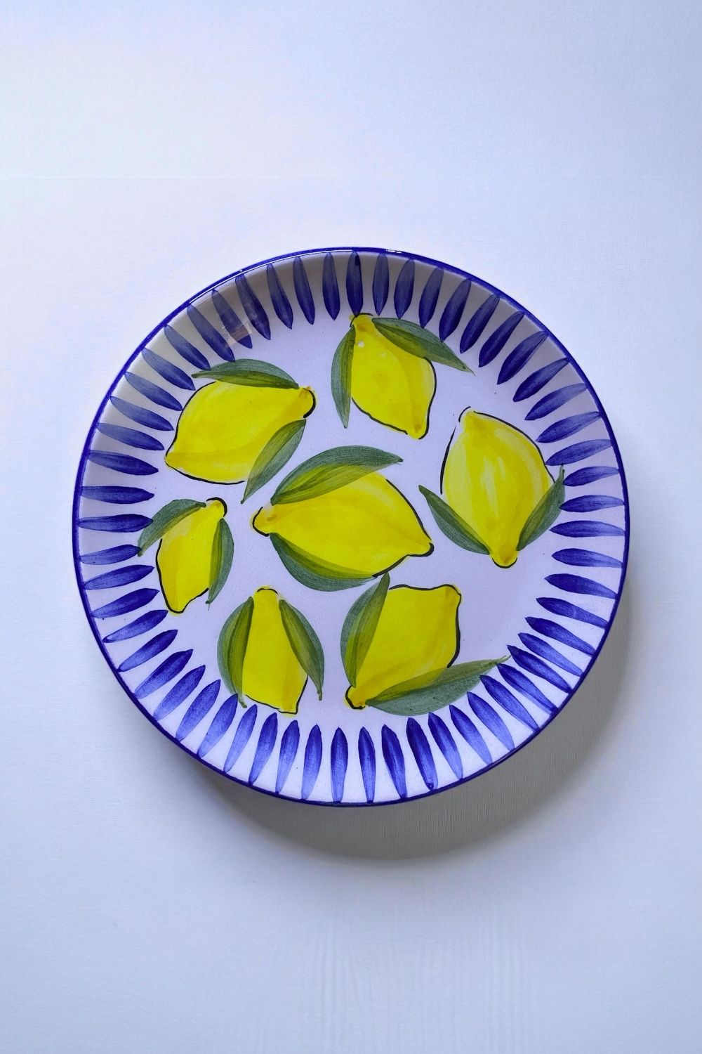 Limon, Seramik Pasta Tabağı- 18 Cm - 1