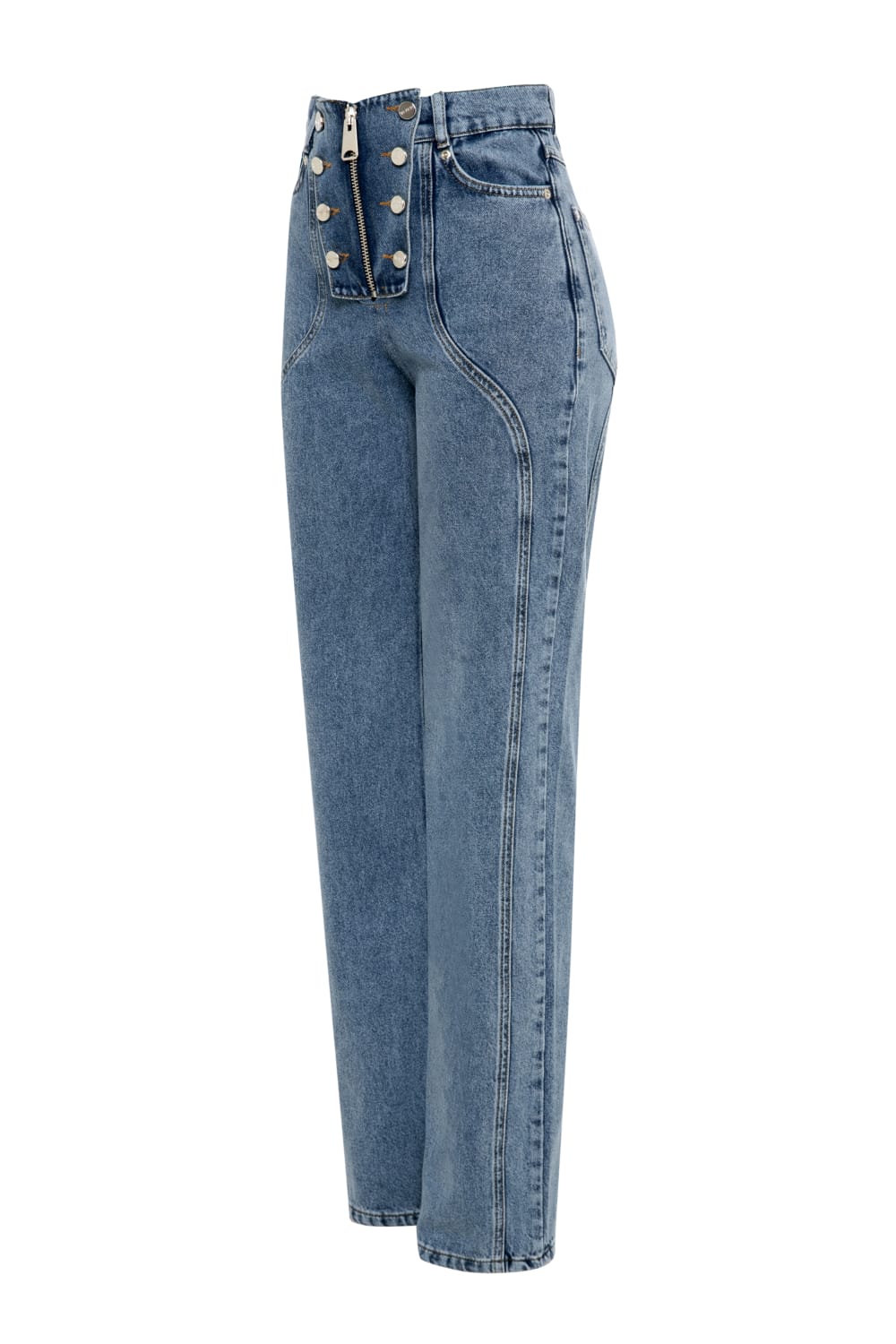 Wown-Lora Denim Jeans-Pantolon-2-milagron.live