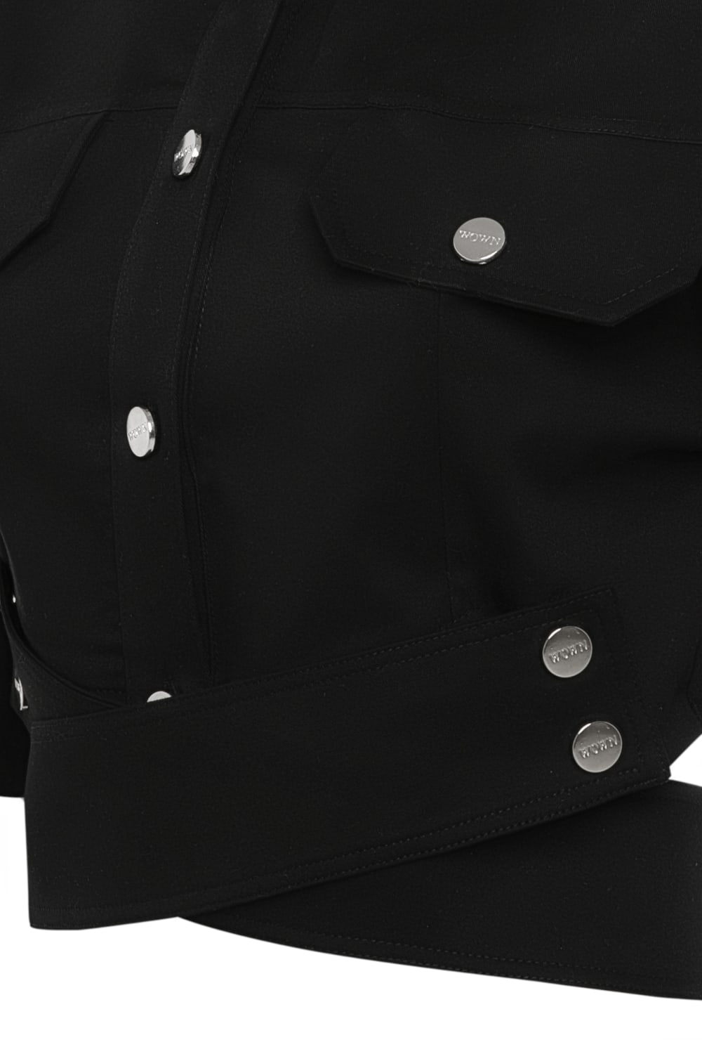 Wown-Nadya Jacket-Crop Top-4-milagron.live