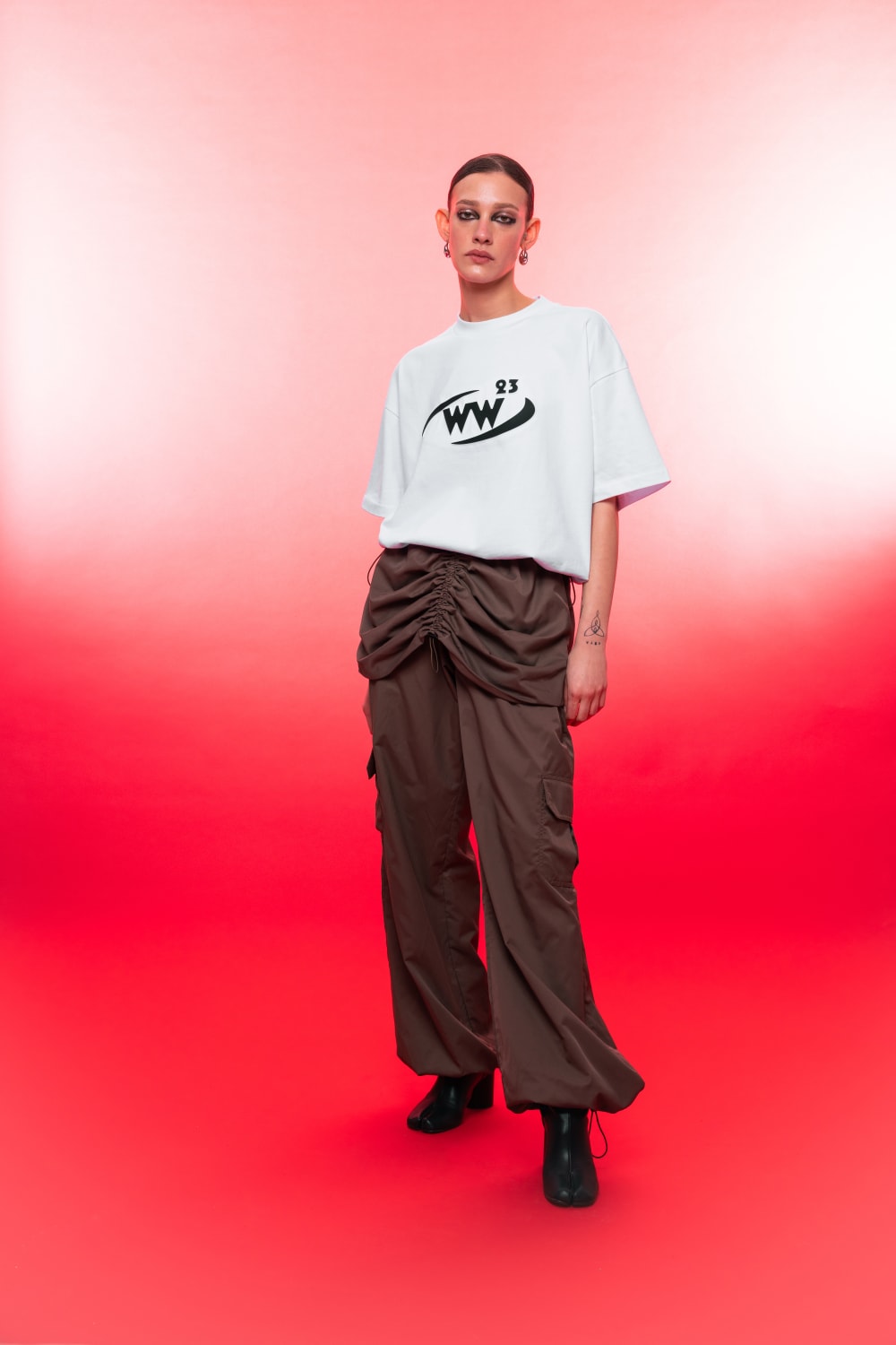 Wuen İstanbul-Parachute Pant Green-Pantolon-1-milagron.live