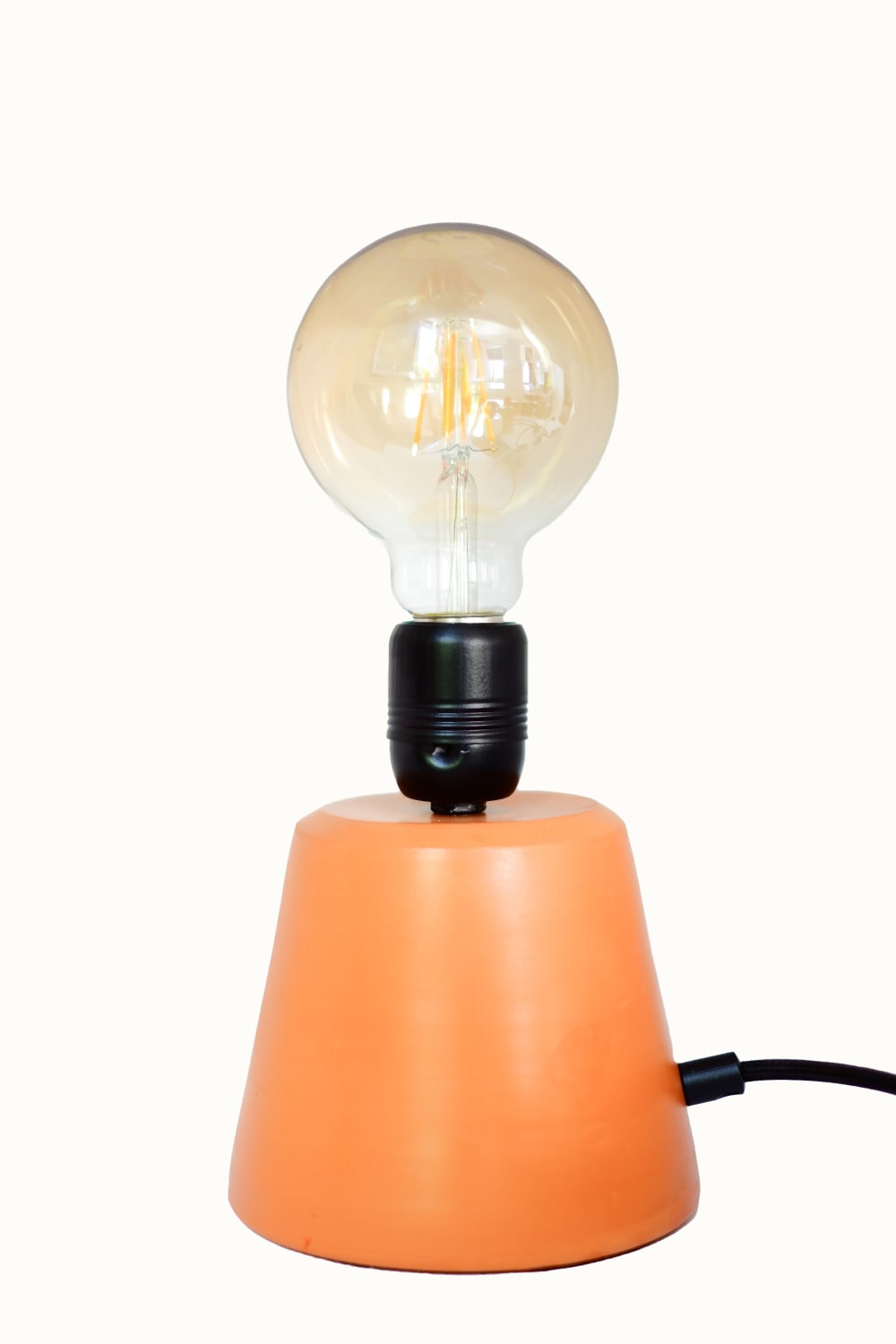 Zef Design-Teikhos - Terracotta Dim Edilebilir Masa Lambası-Masa Lambası-1-milagron.live