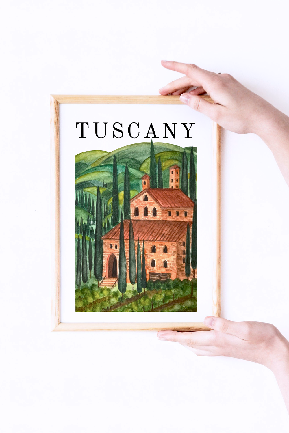 Zeynep Akdemir | Creative Studio-Black Tuscany Art Print-Baskı-1-milagron.live
