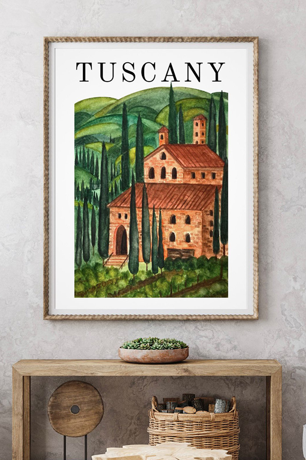 Zeynep Akdemir | Creative Studio-Black Tuscany Art Print-Baskı-2-milagron.live