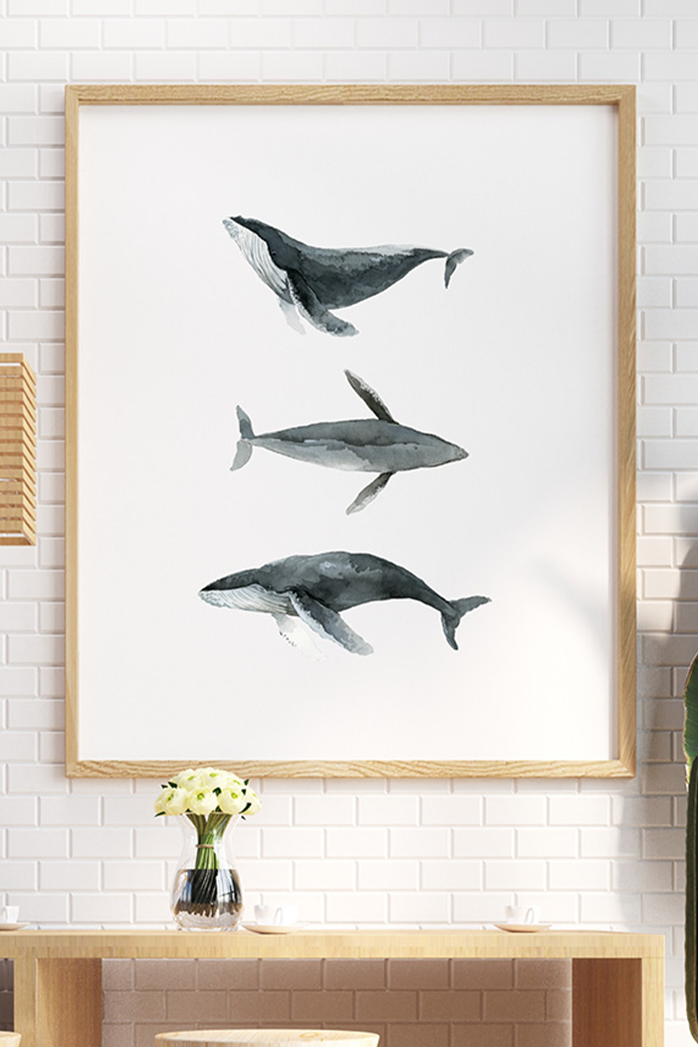 Zeynep Akdemir | Creative Studio-Whales Artprint-Baskı-3-milagron.live