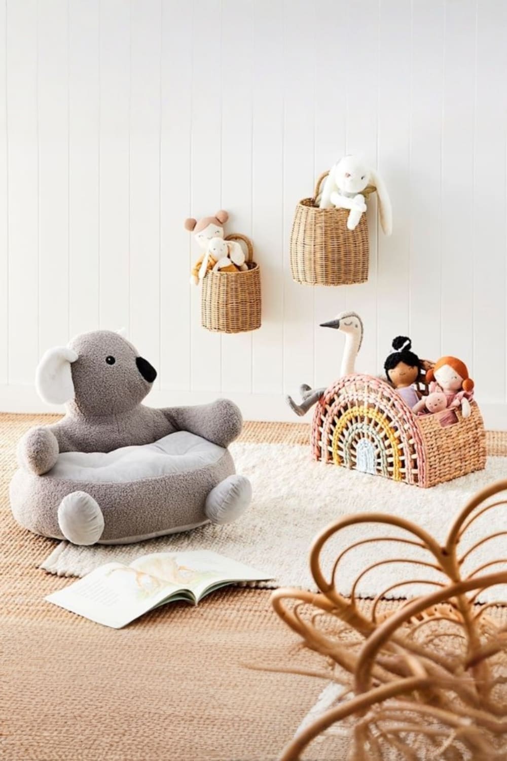Zoa Collection-Gökkuşağı Rattan Sepet-Sepet-5-milagron.live