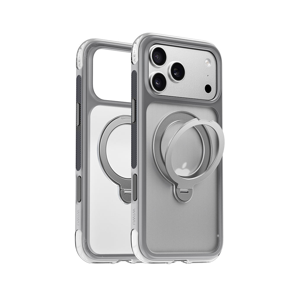 Aeroshield Ultra Magsafe Uyumlu Standlı Airbag Korumalı Iphone 17 Pro Max Kılıf