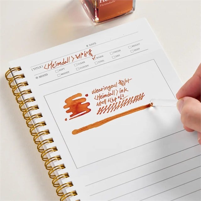 Wearingeul-Impression Mürekkep Günlüğü, B6-Defter-7-milagron.live