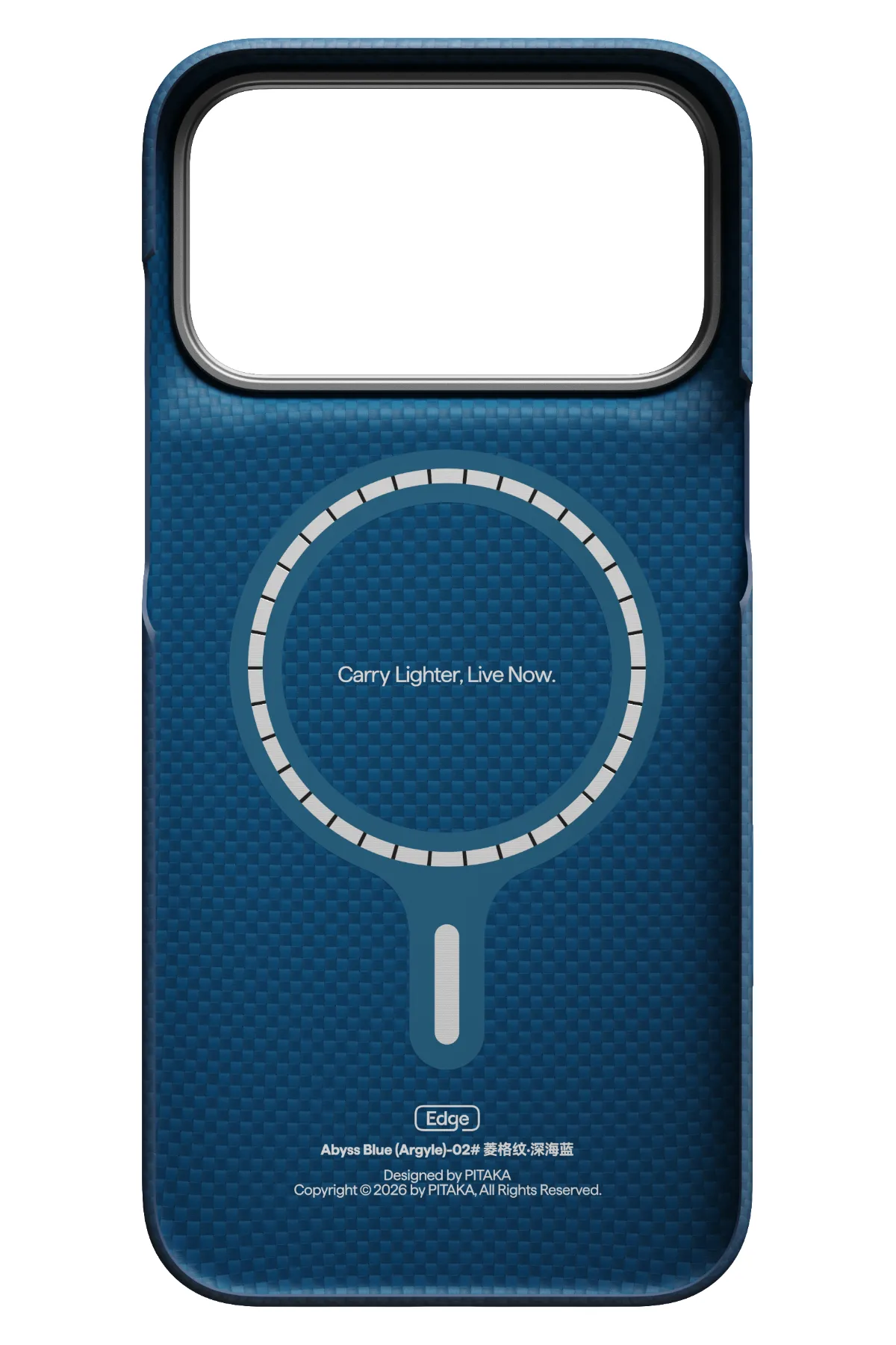 Edge Iphone 18 Pro Max Magsafe Uyumlu Kılıf Abyss Blue