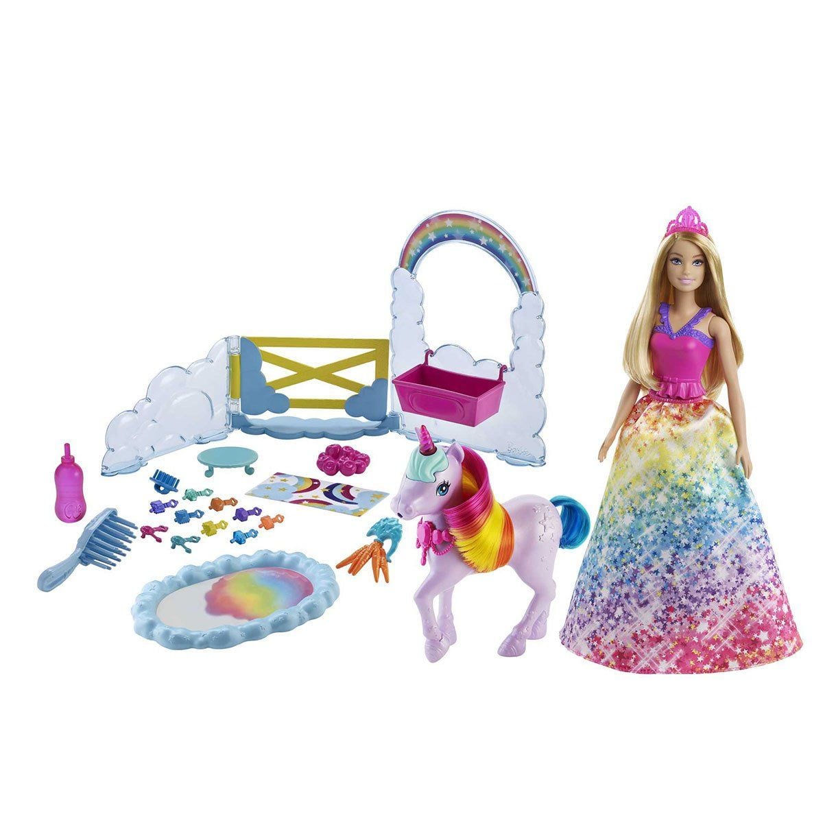 Gtg01 Barbie, Bebek Ve Tek Boynuzlu At, Dreamtopia Hayaller Ülkesi