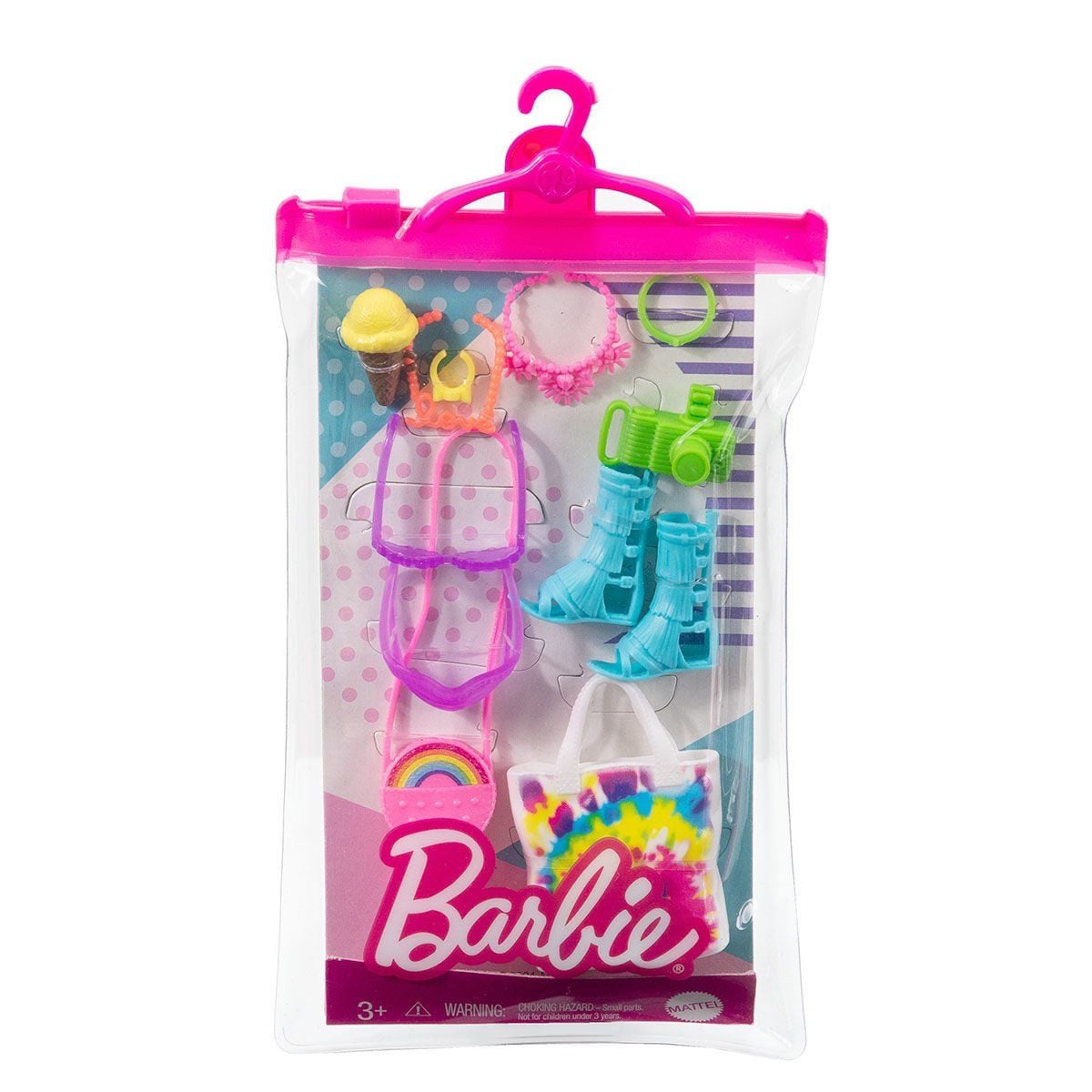 Gwd98 Barbie'Nin Moda Aksesuarları Paketleri / Asorti Seçilemez.