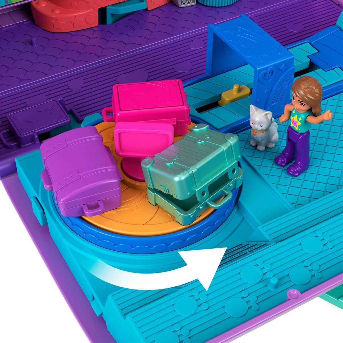 Hwp19 Polly Pocket Adventures In Rio Uçak Oyun Seti
