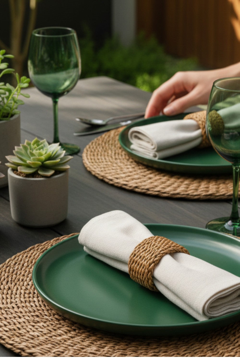 Doğal Rattan Supla / Amerikan Servis - 5