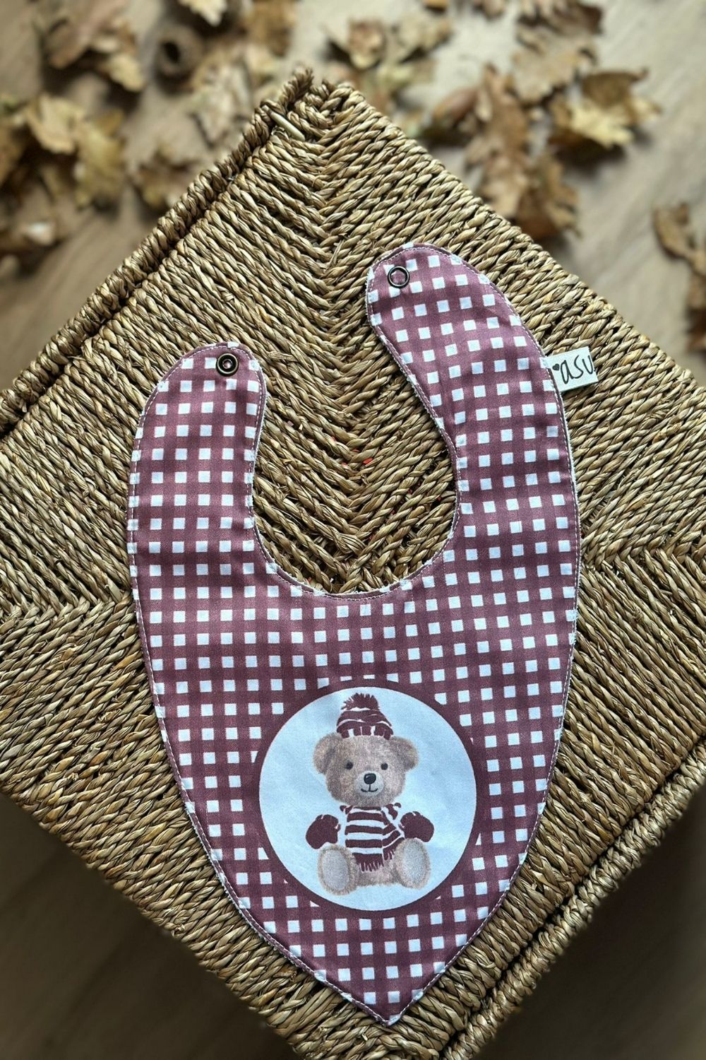 Mix&Match 3'lü Organik Pamuk Önlük - Vintage Bear - 2