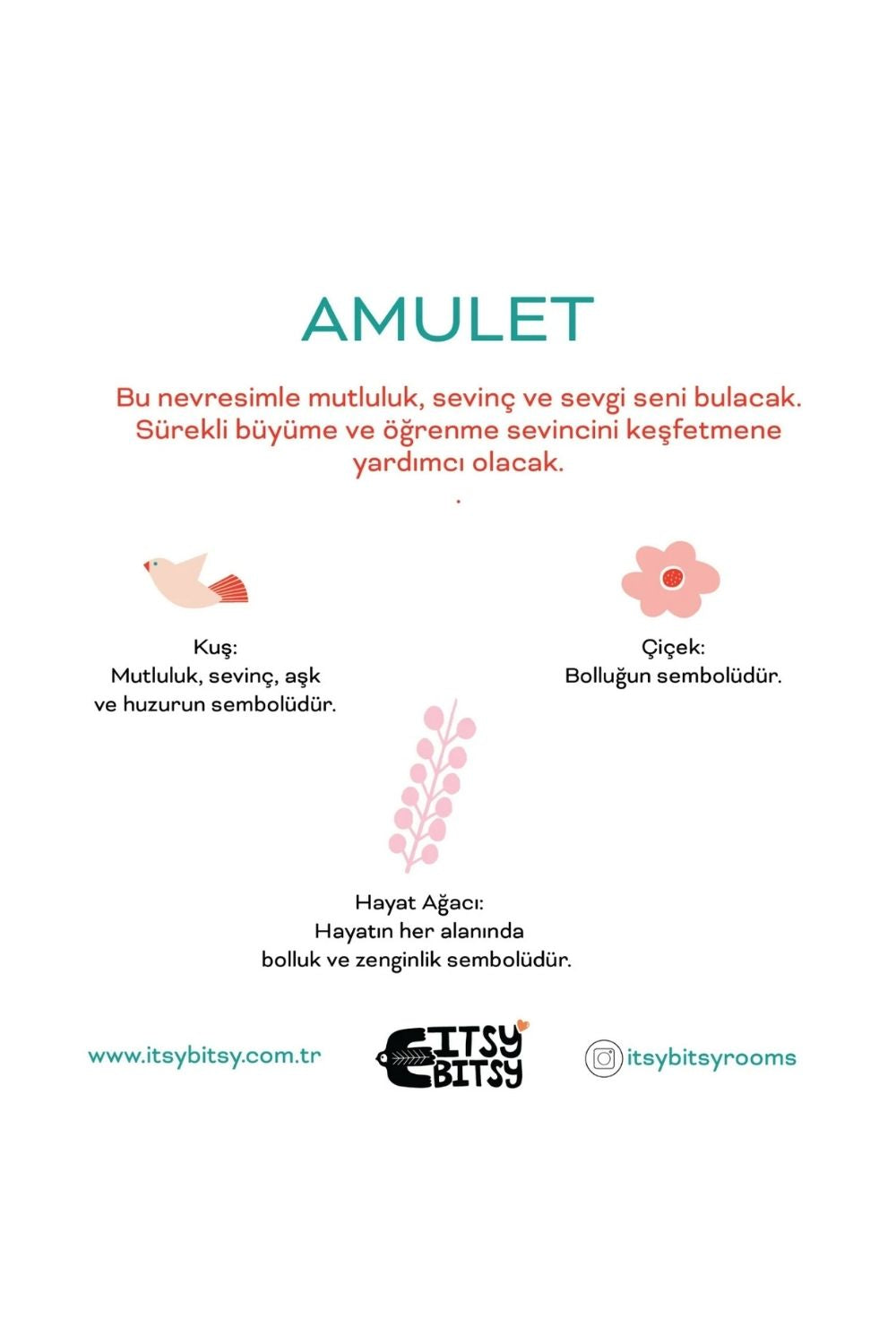 Amulet Pamuk Saten Pembe Bebek Çarşaf Seti 80x140 Cm - 5