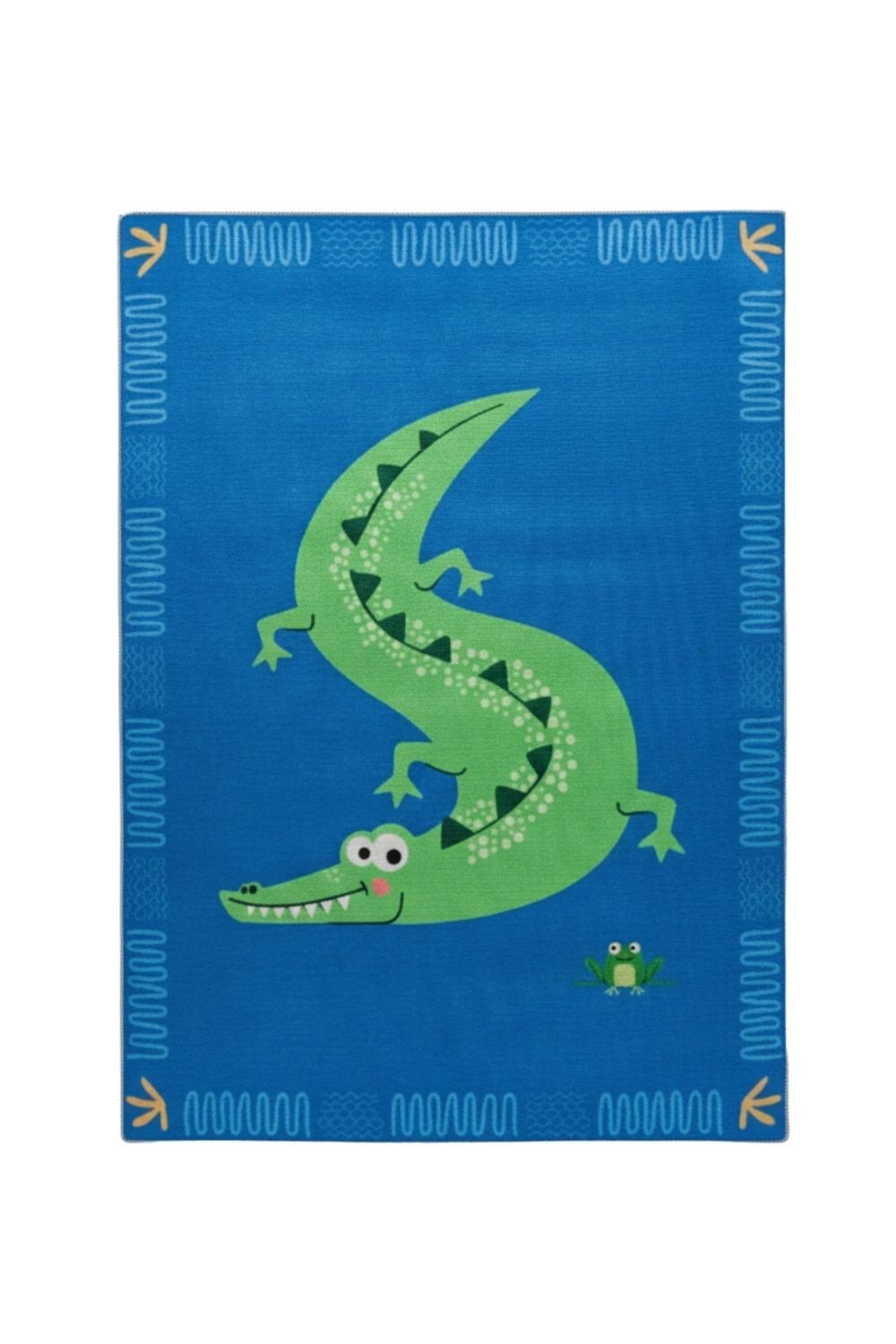 Croc-A-Dream Çok Renkli Yıkanabilir Bebek & Çocuk Halısı – 120 X 160 Cm - 0