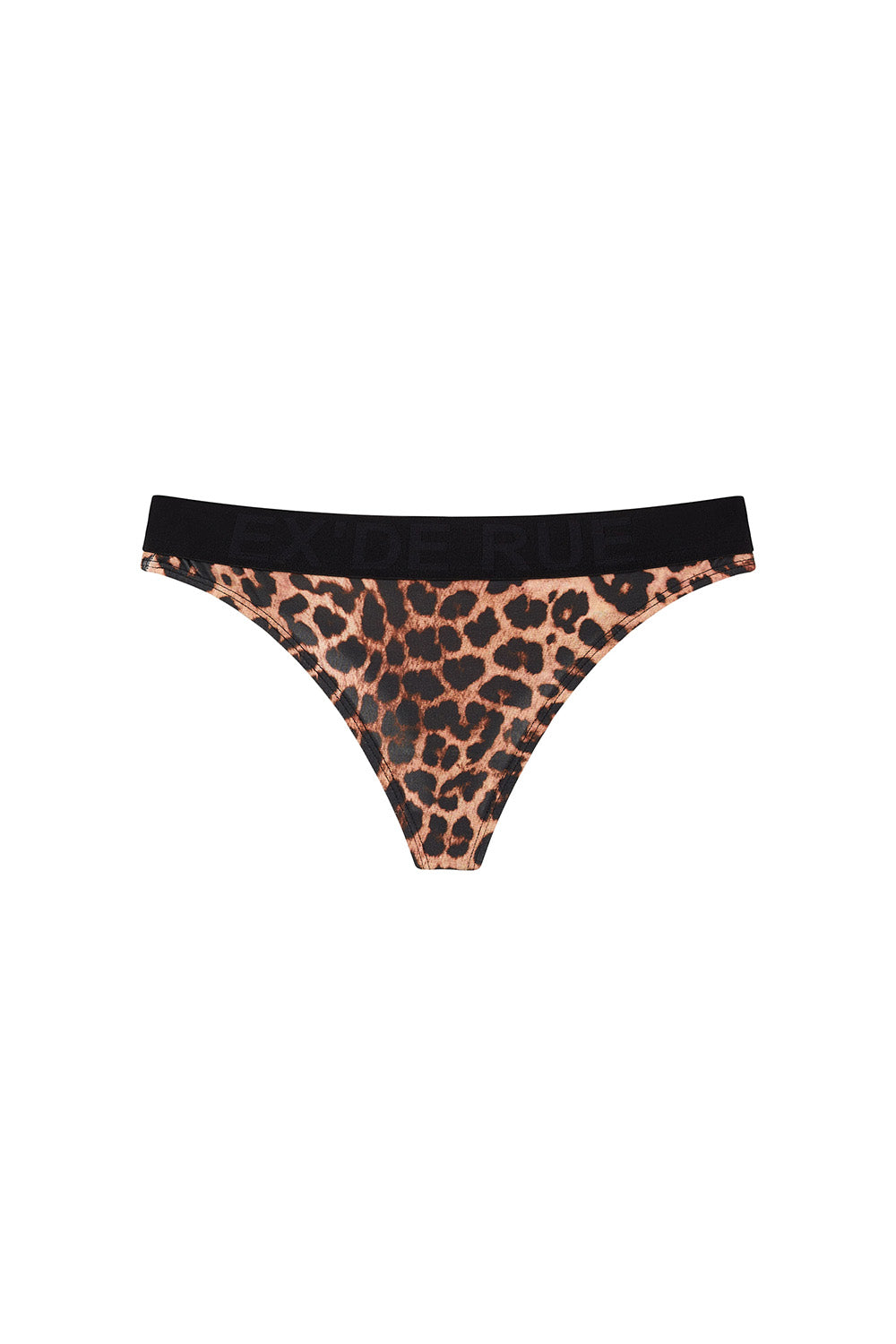 Leopar Desenli Pamuklu Brezilya Külot - 1