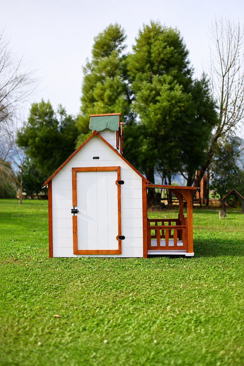 Ultra Lüks Ahşap Köpek Kulübesi (Evi) - 5