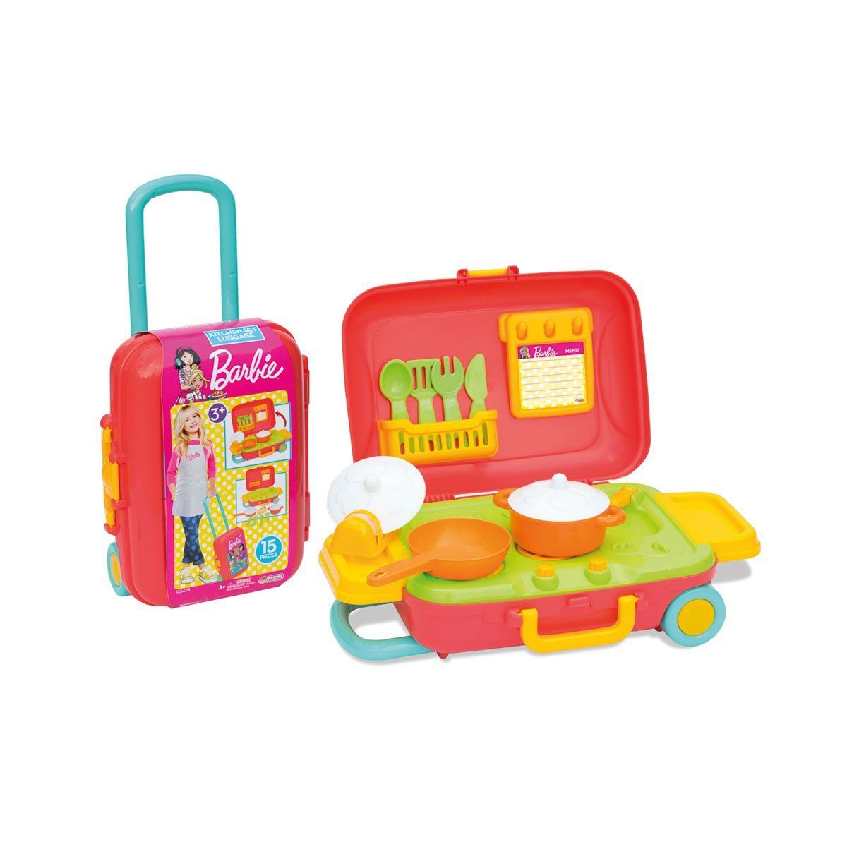 Barbie-Barbie Mutfak Set Bavulum-Evcilik ve Mutfak Setleri-1-milagron.live