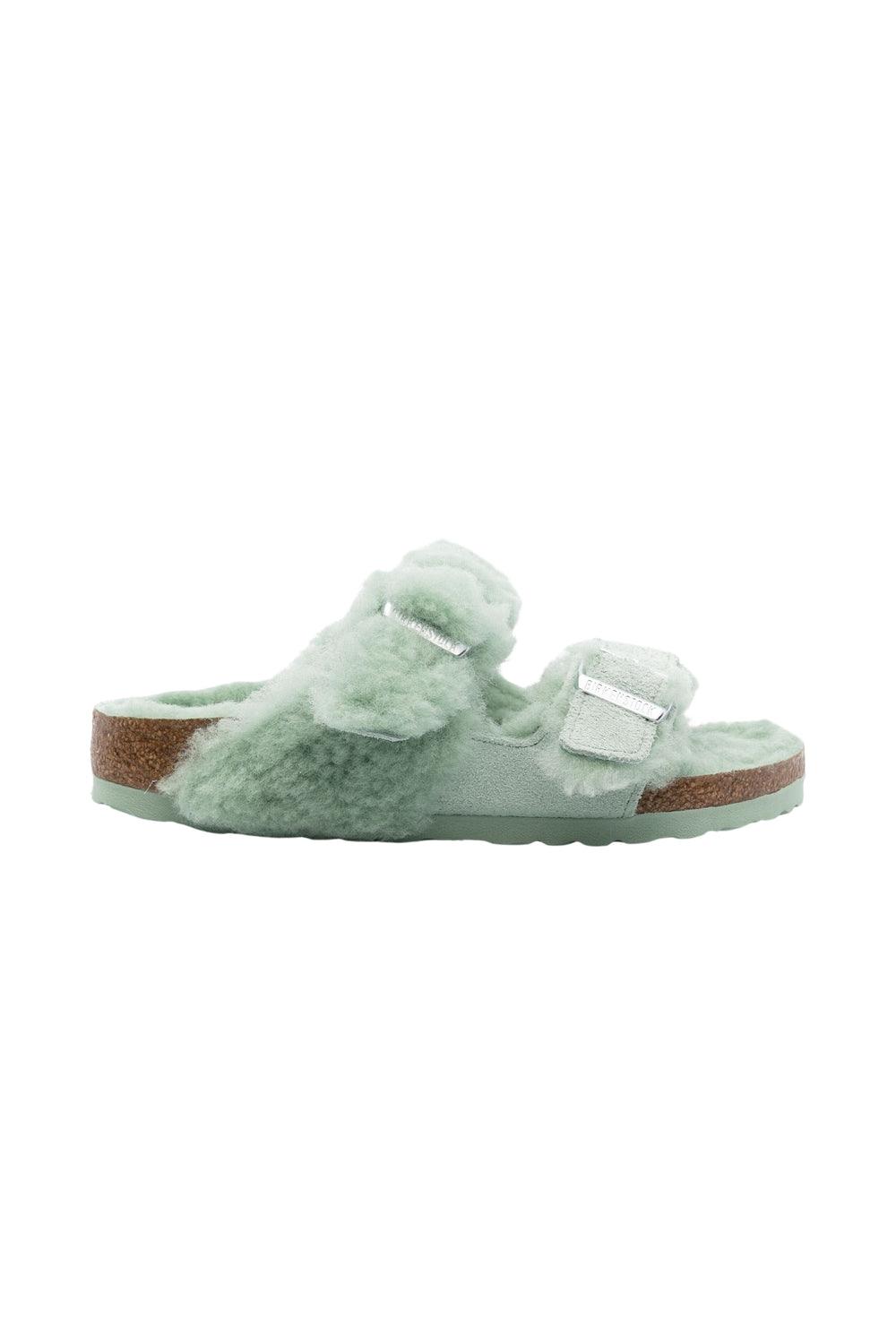 Birkenstock-Arizona Split VL Teddy LAF-Sandalet & Terlik-1-milagron.live
