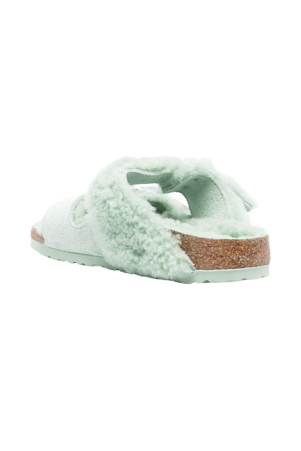 Birkenstock-Arizona Split VL Teddy LAF-Sandalet & Terlik-3-milagron.live