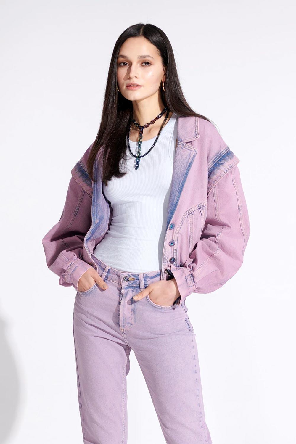 Certain-Bowery Jacket Lily Wash-Ceket-1-milagron.live