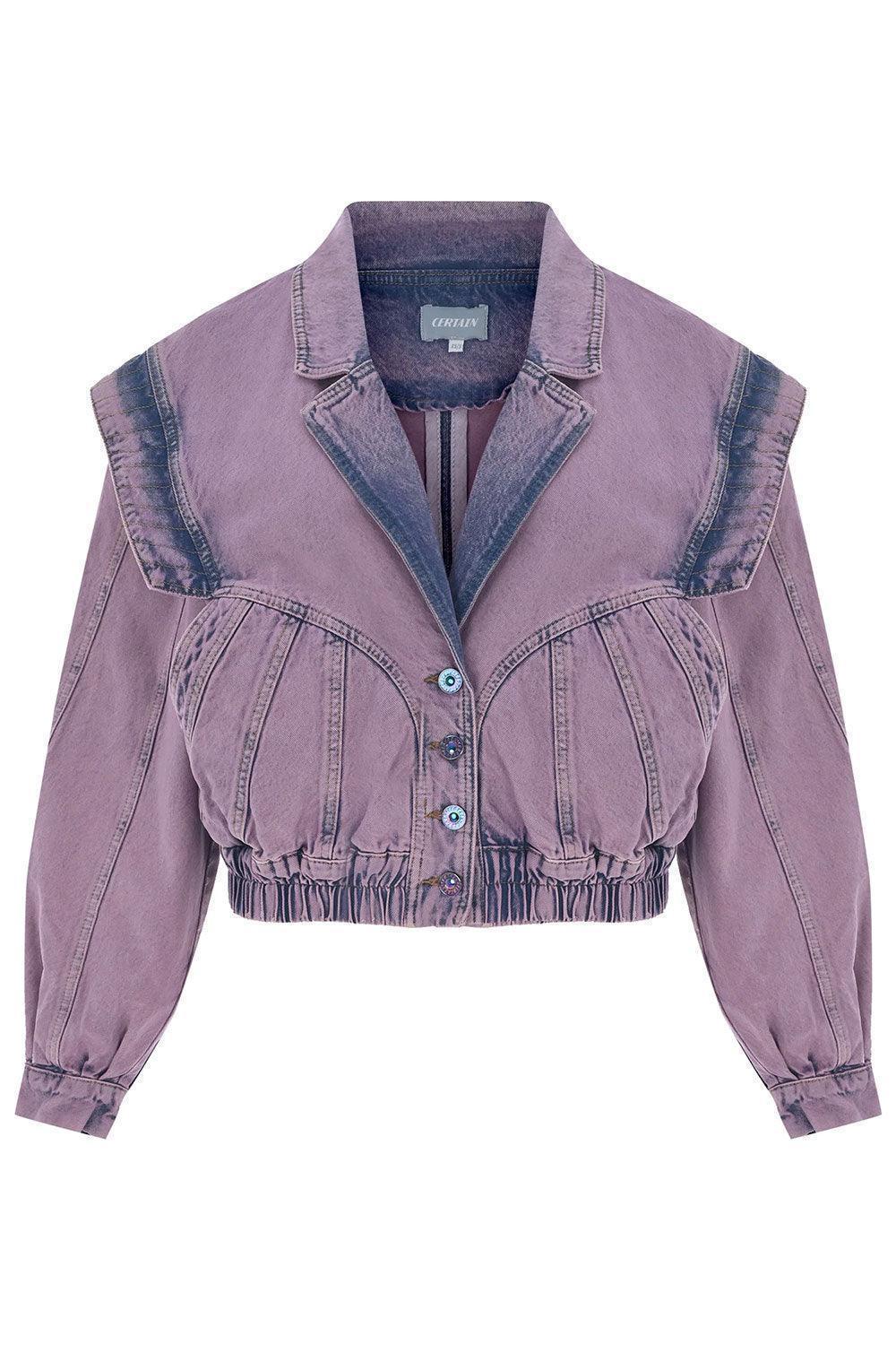 Certain-Bowery Jacket Lily Wash-Ceket-3-milagron.live