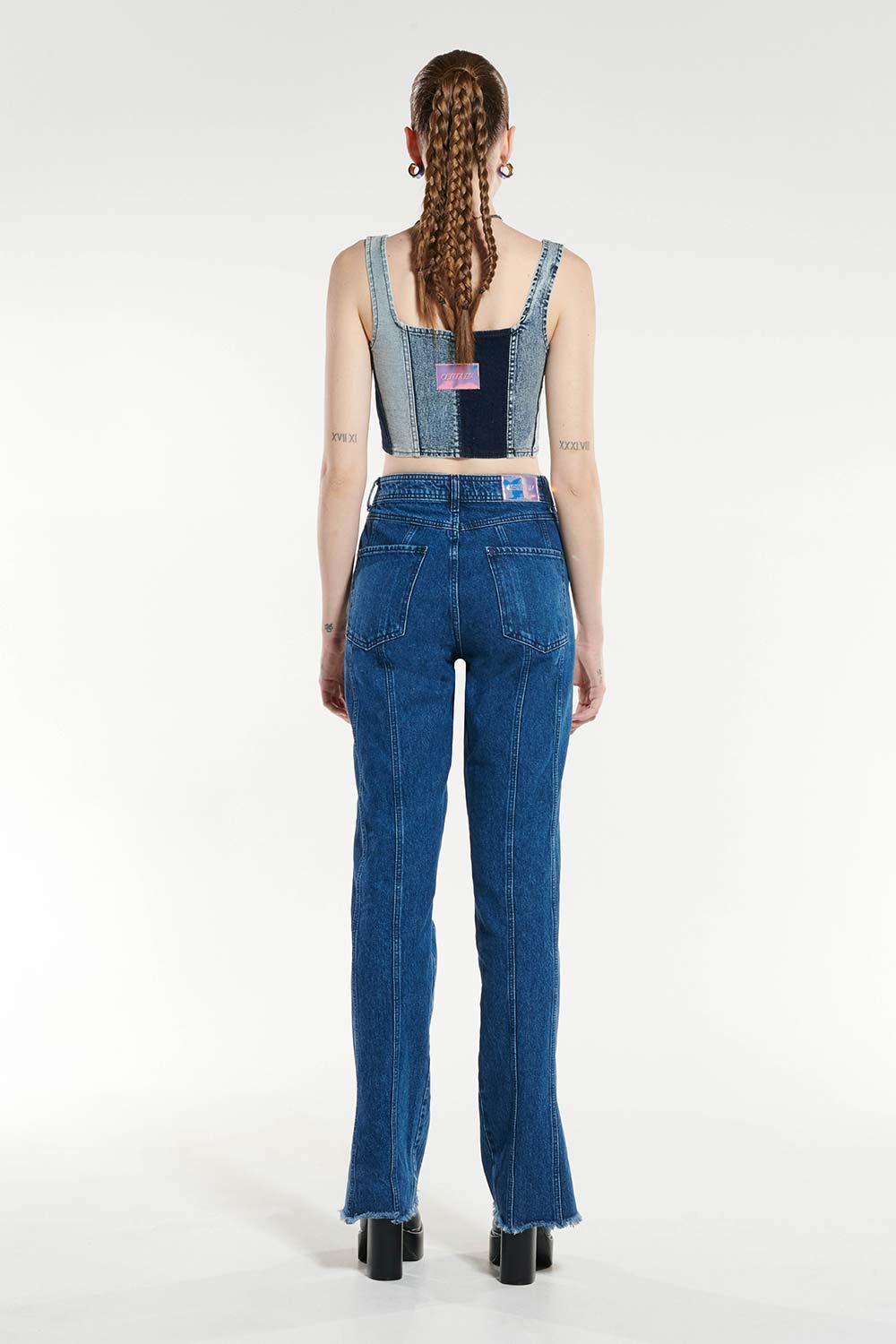 Certain-Brooklyn Jean Light Navy Wash-Kot Pantolon-7-milagron.live