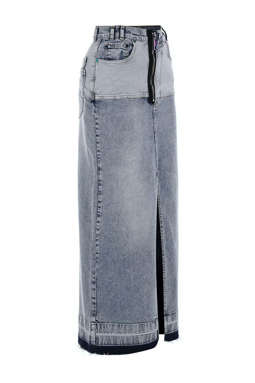 Certain-Laguna Skirt Blue Wash-Etek-4-milagron.live
