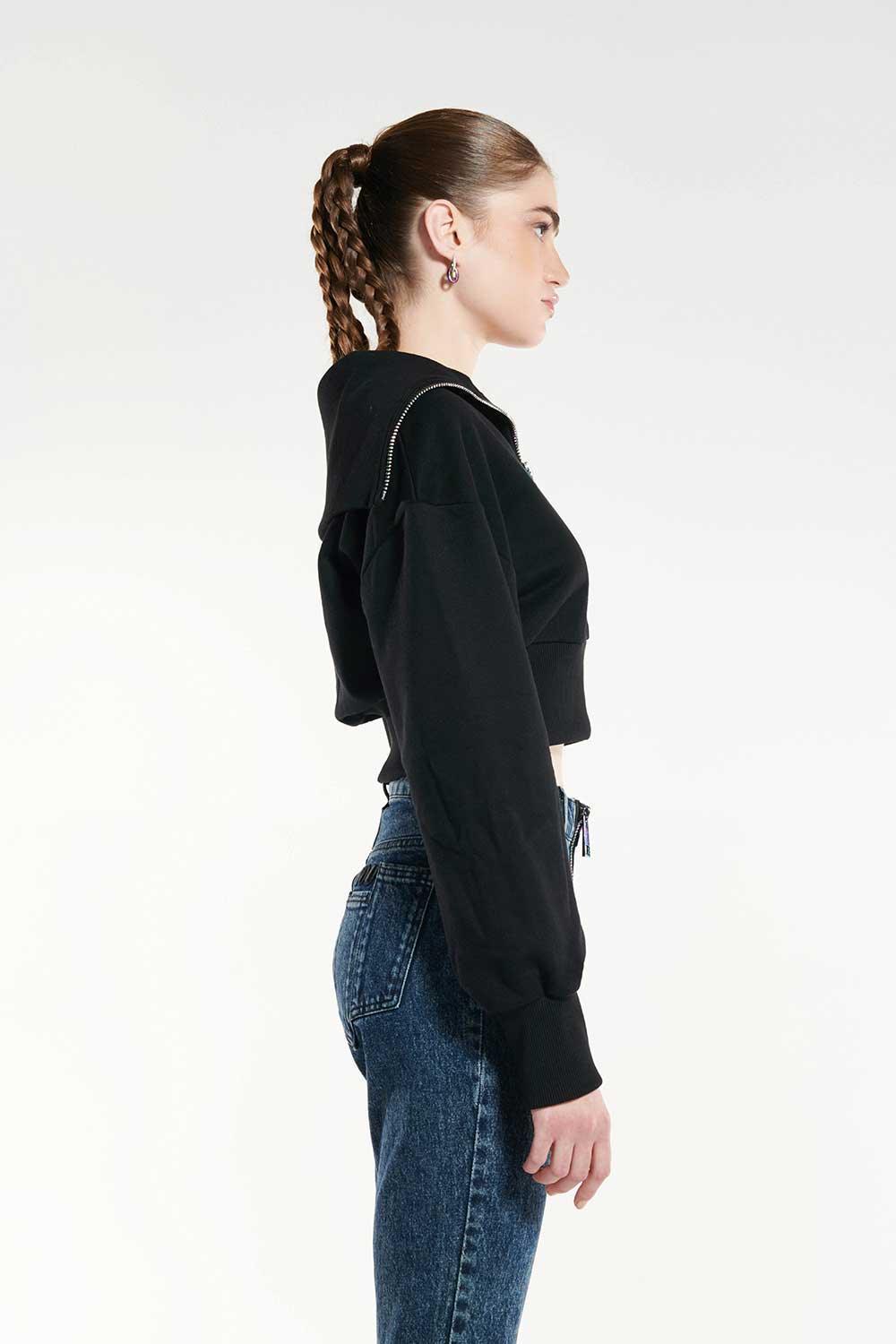 Certain-Zip Sweatshırt-Sweatshirts & Hoodies-2-milagron.live