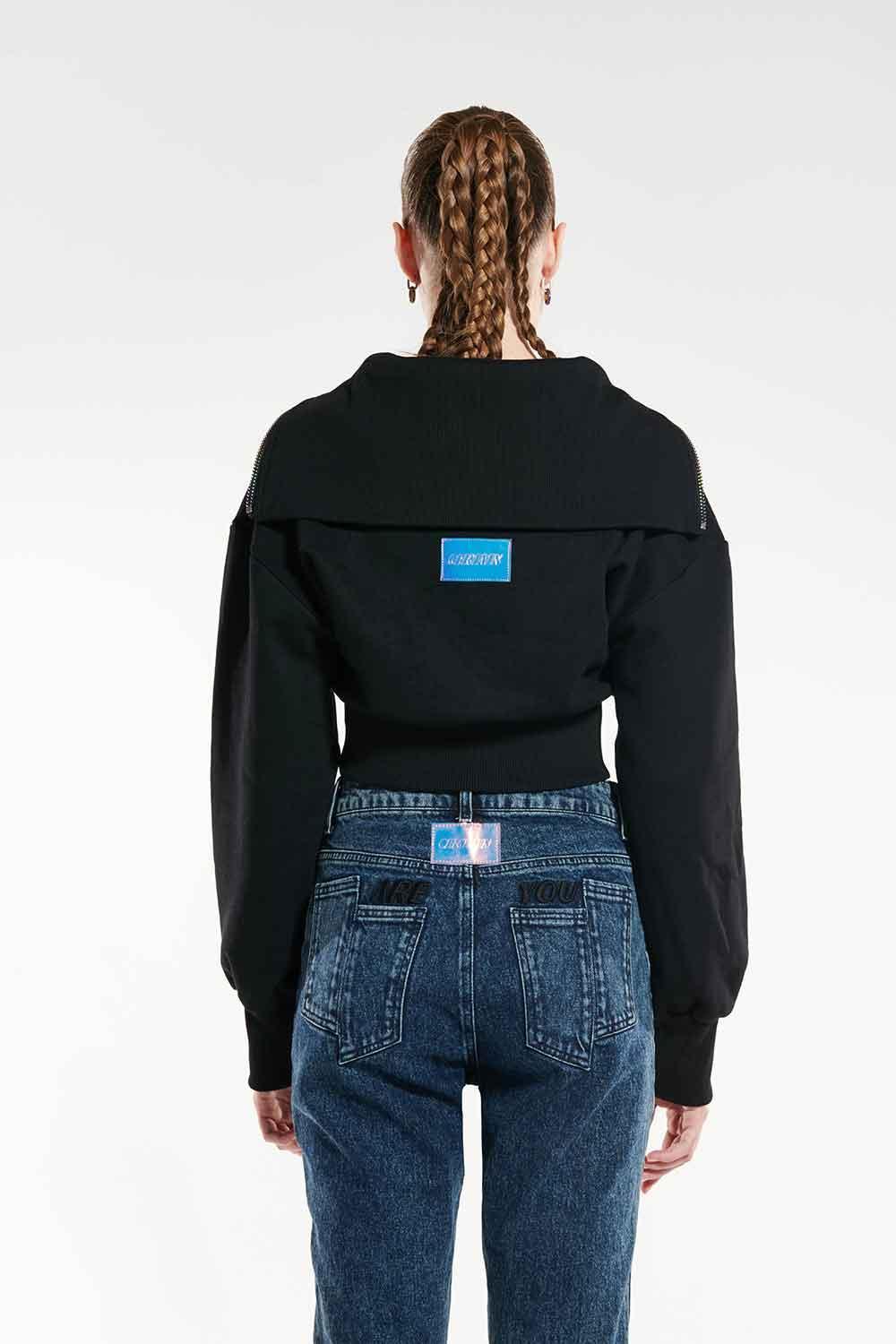 Certain-Zip Sweatshırt-Sweatshirts & Hoodies-4-milagron.live