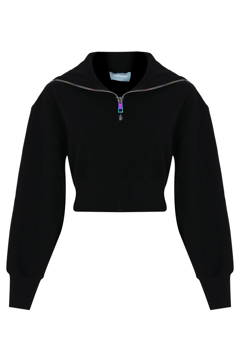 Certain-Zip Sweatshırt-Sweatshirts & Hoodies-8-milagron.live