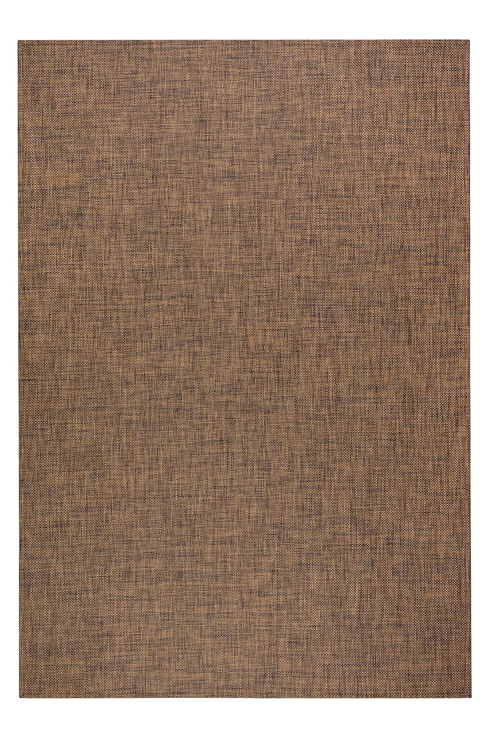 Dinnerdesign-Horizon Espresso Vinil Dokuma Halı 132x200 cm-Halı-1-milagron.live