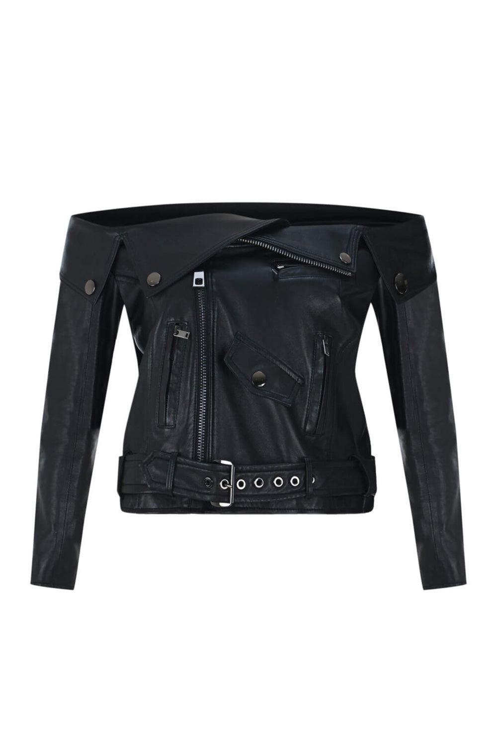 Iquoniq-Onyx Jacket In Black-Deri Mont-1-milagron.live