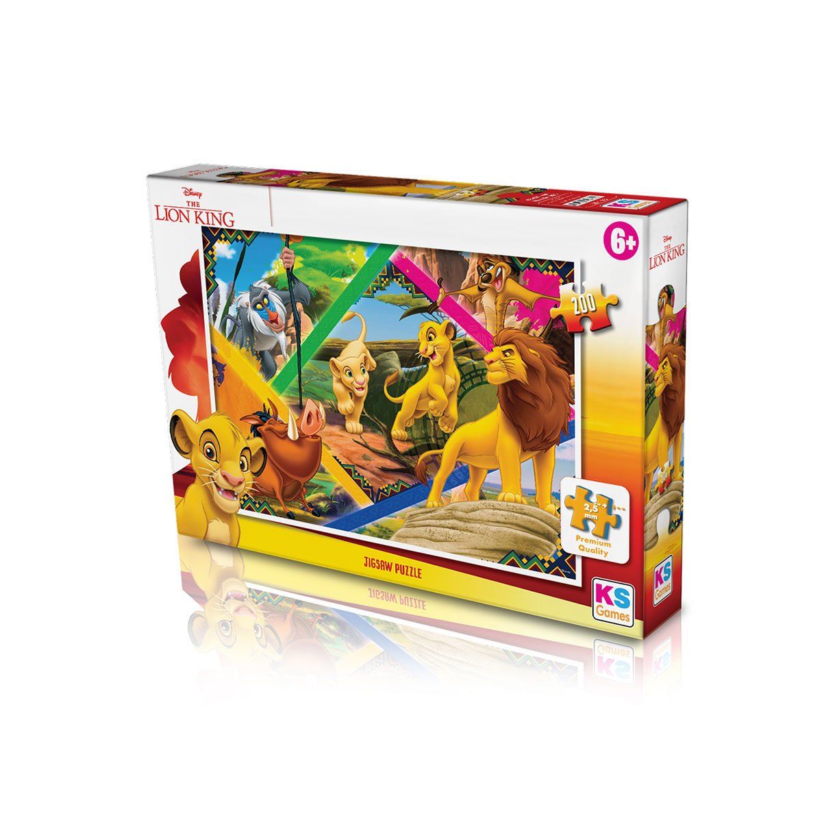 KS Puzzle-Aslan Kral Puzzle 200 Parça-Puzzle-1-milagron.live