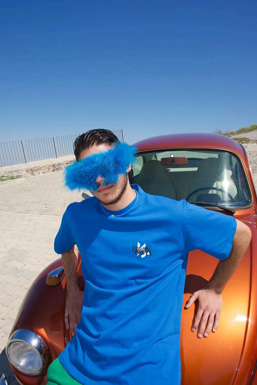 Kahshan-T-shirt Blue Sour Punch-T-Shirts-1-milagron.live