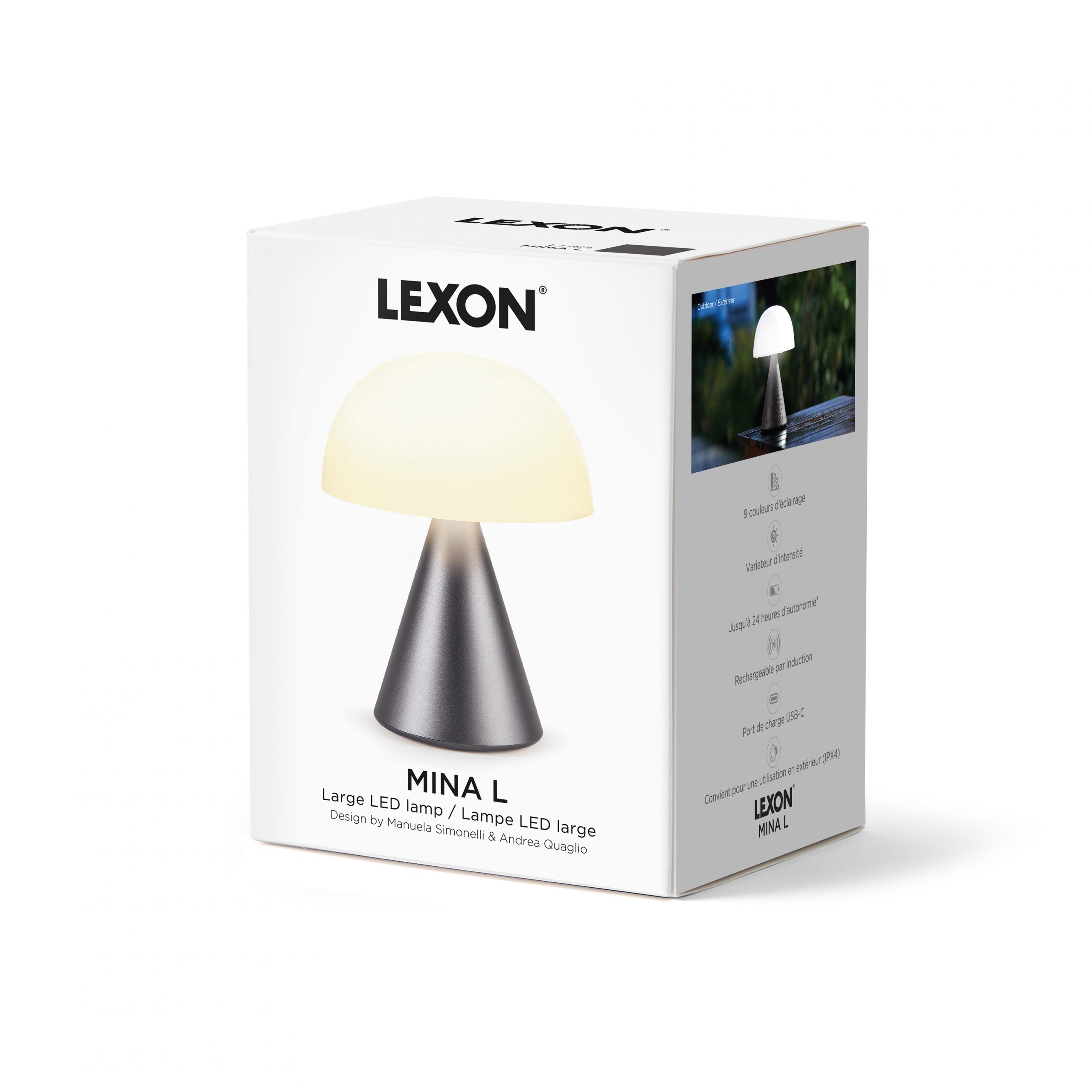 Lexon-Mina L Led Lamba-Masa Lambası-5-milagron.live