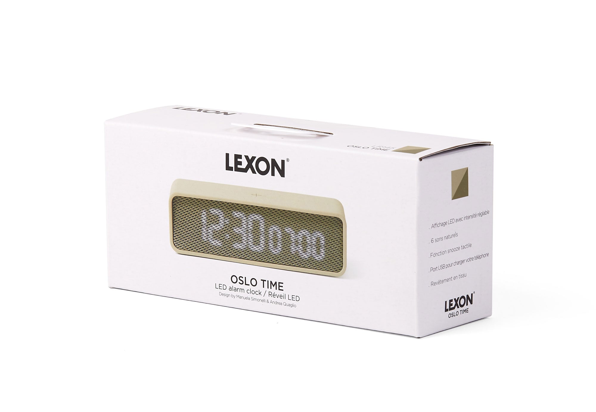 Lexon-Oslo Alarm Saat-Masa Saati-3-milagron.live