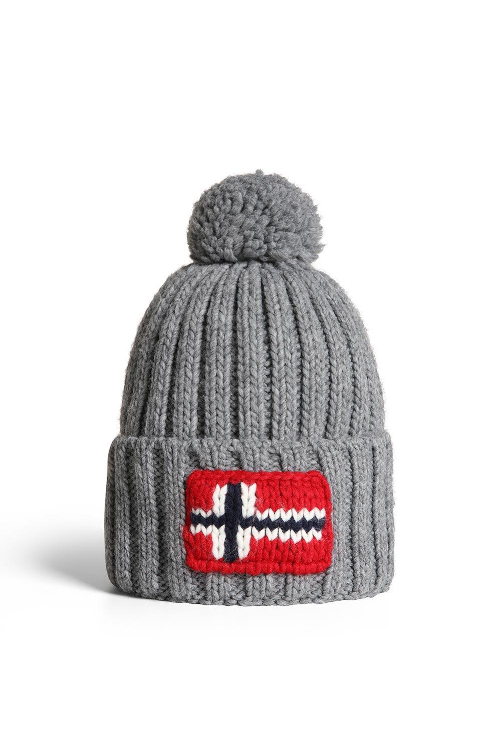 Napapijri-Semiury 5 Grey Melange-Bere-1-milagron.live