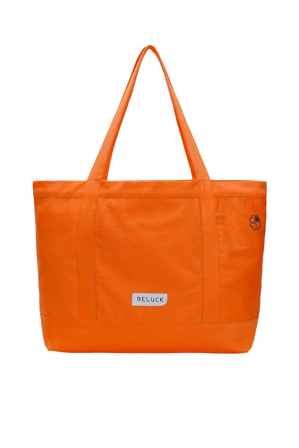 Reluck-%100 Recycled Big Tote Bag-Bez Çanta-1-milagron.live