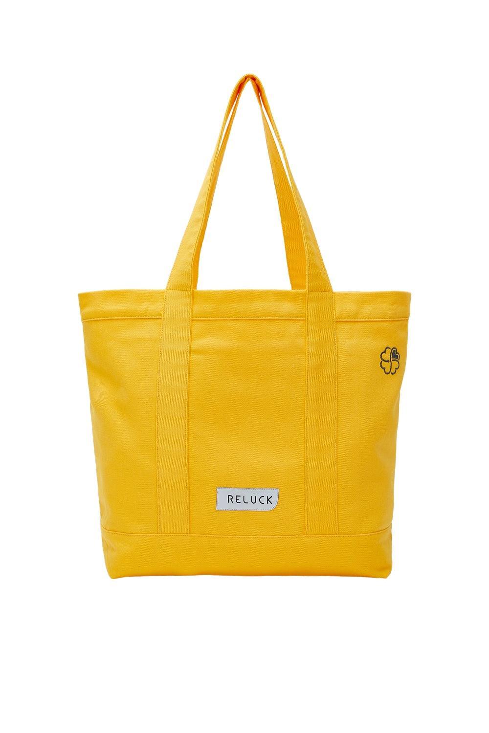 Reluck-%100 Recycled Daily Tote Bag-Bez Çanta-1-milagron.live