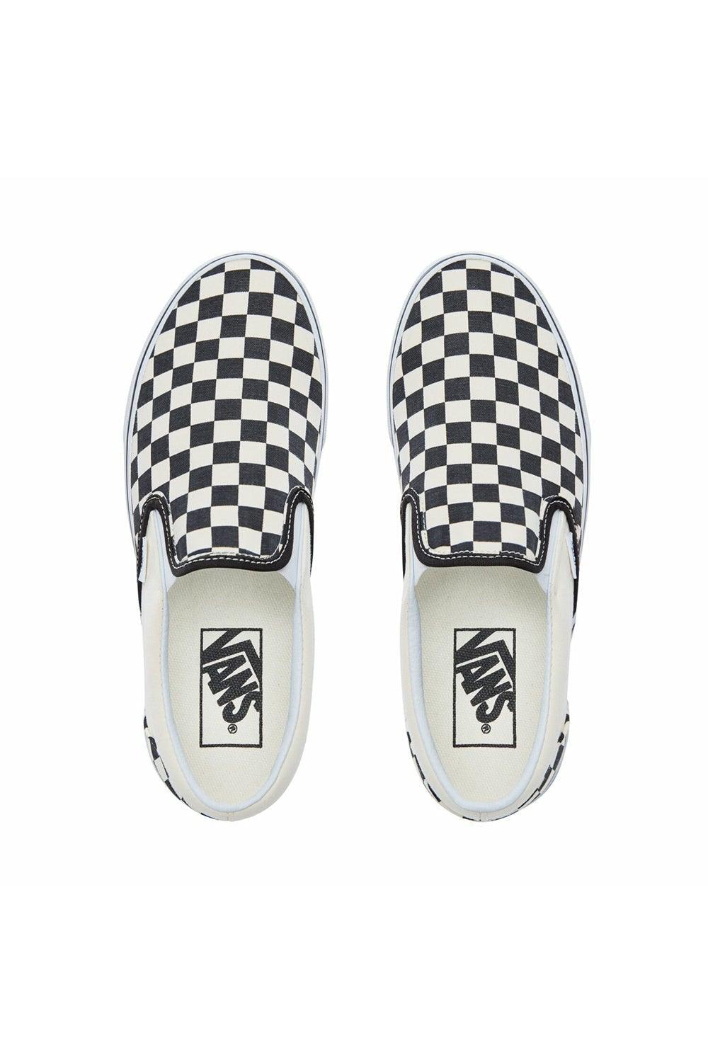Vans-Checkerboard Classic Slip-On Sneaker-Sneakers-2-milagron.live