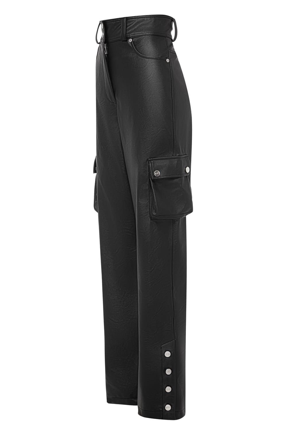 Wown-Dora Leather Pants-Deri Pantolon-2-milagron.live