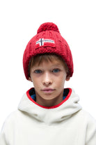 Kids Semiury 6 Red Goji Ponponlu Kırmızı Çocuk Bere - 1