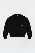 Siyah Oversize Sweatshirt - 2