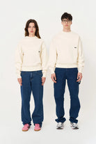 Ekru Oversize Sweatshirt - 1