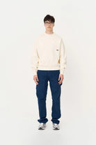 Ekru Oversize Sweatshirt - 5