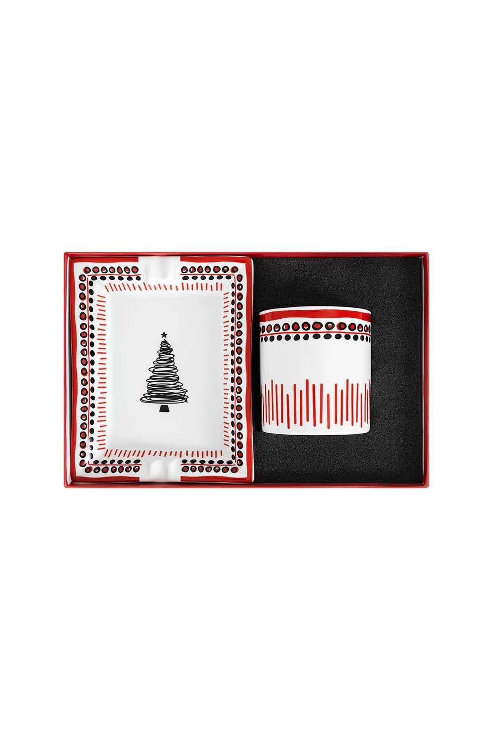 Holiday Collection Porselen Mumluk Küllük Set 2 Li / Hediye Kutulu - 0