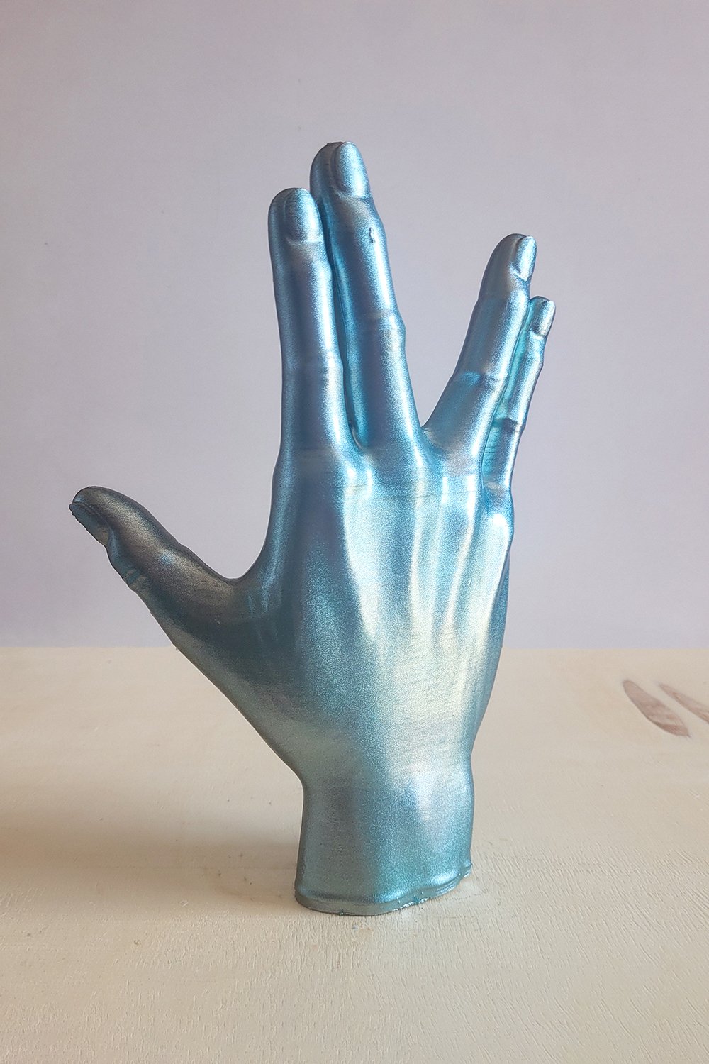 Spock El Figürü | Metalik Mavi - 7