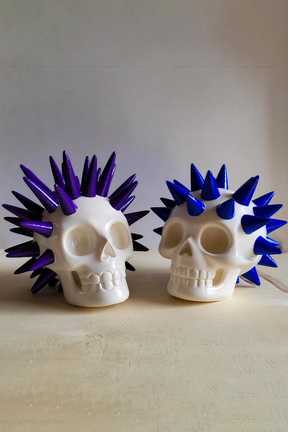 Punk Kafatası Figürü | Kısa Diken - 6