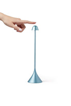 Steli Bell Led Masa Lambası Açık Mavi - 3
